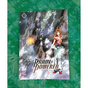 Anime Brain Powered Powerd Post Card Vintage Promo Item Series Sunrise Tomino